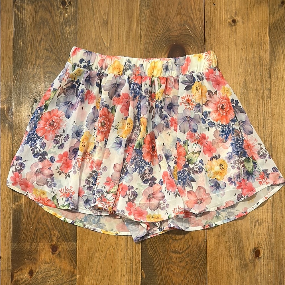 Show Me Your MuMu Women's Carlos Floral Swing Shorts